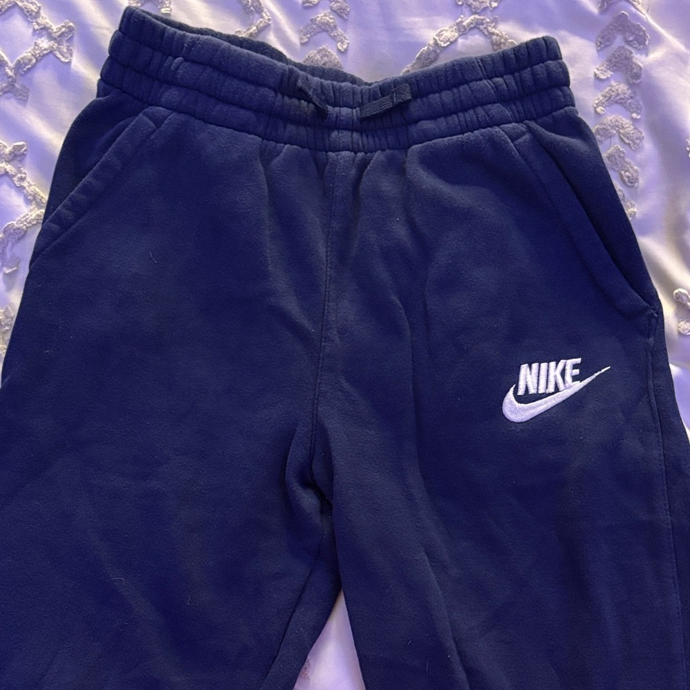 Nike Kids Dark Blue Joggers